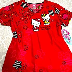 Hello Kitty Scrub top